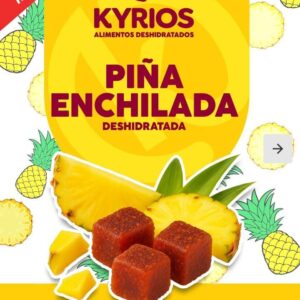 PIÑAS DESHIDRATADAS ENCHILADAS 50 GR (25 Pzas)
